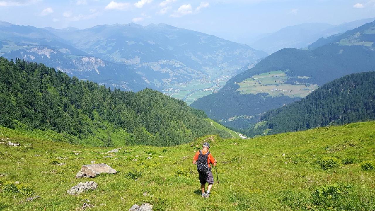 شقة Aschau Im Zillertal  في Fewo Lechner المظهر الخارجي الصورة